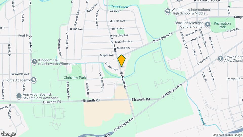 85 S Hewitt Rd Map and Location Details