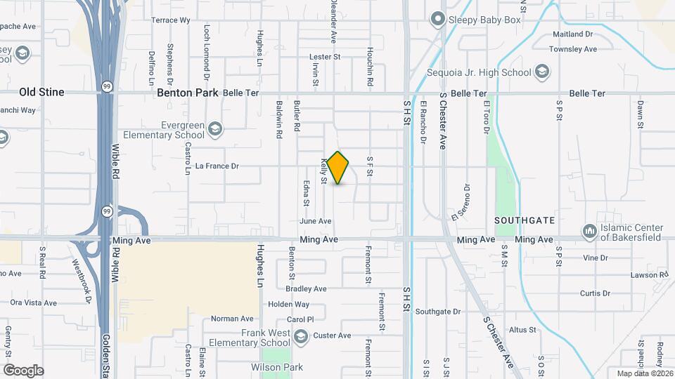 1939 Radiance Dr Map and Location Details