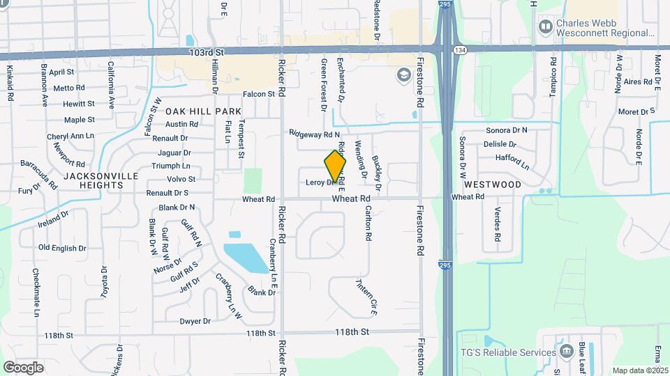 7416 Leroy Dr Map and Location Details