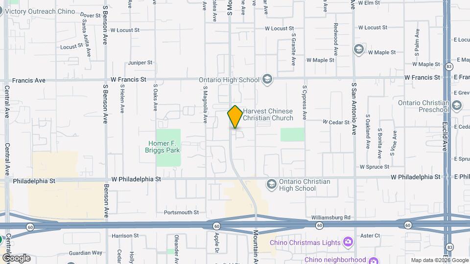 2003 S Mountain Ave Map and Location Details