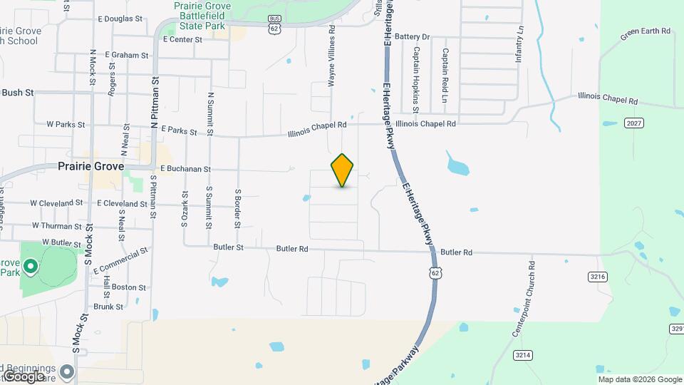 921 Round Top St Map and Location Details