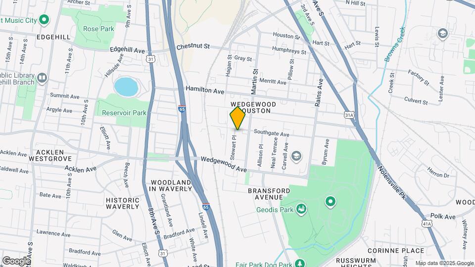 1702 Stewart Pl Map and Location Details