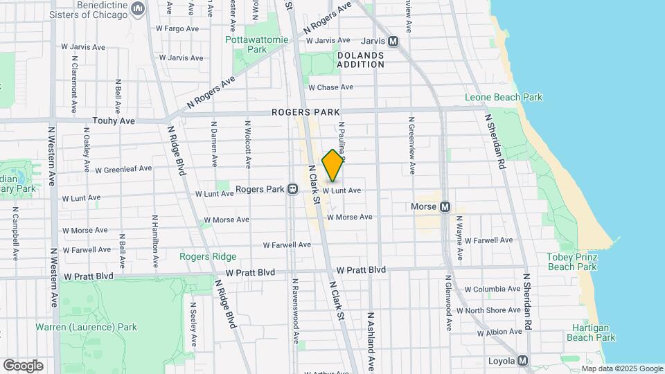 1712 W Lunt Ave, Unit 1710-3 Map and Location Details