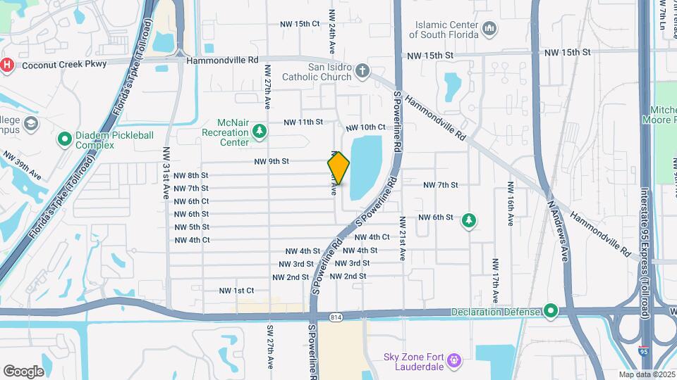 671 NW 23rd Terrace Map and Location Details