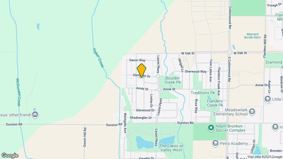 971 Longbow Ln Map and Location Details