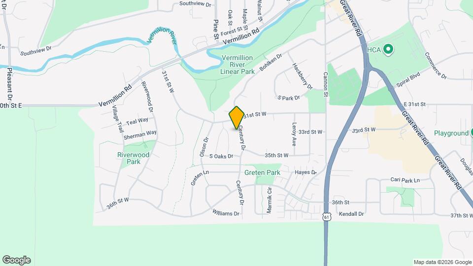 3292 Century Dr Map and Location Details