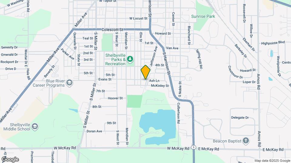 1325 Jefferson Ave Map and Location Details
