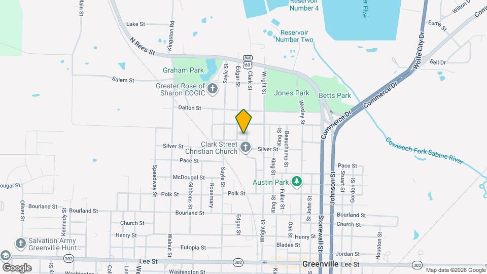 3306 Cedar St Map and Location Details