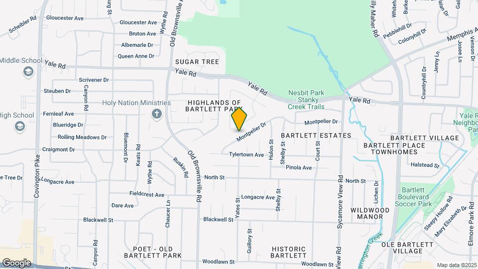 5590 Montpelier Dr Map and Location Details