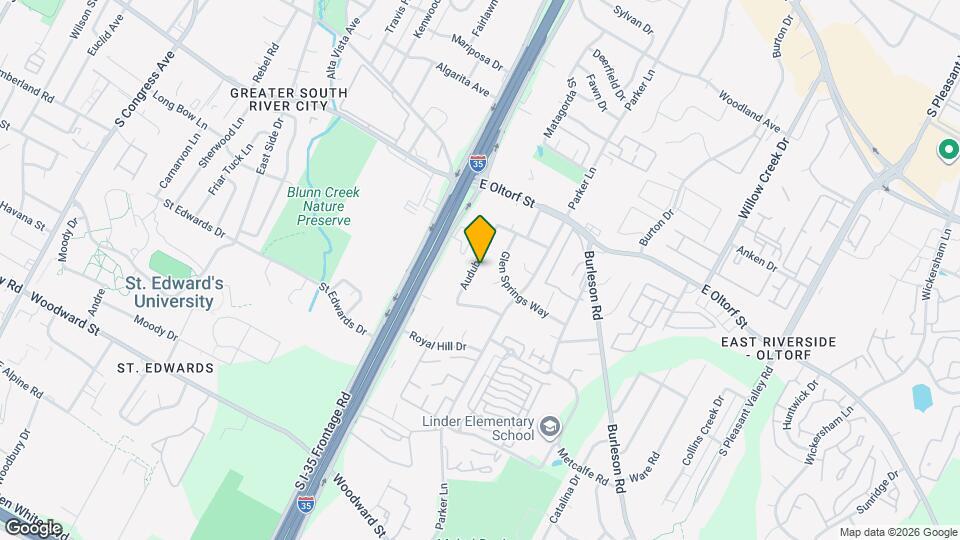 2507 Audubon Pl Map and Location Details