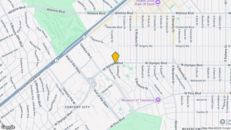 9830 W Olympic Blvd, Unit 9830 Map and Location Details