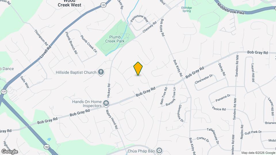 1316 Graycreek Ln Mapa y Detalles de la Ubicación