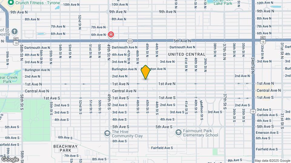 4511 1st Ave n Map and Location Details