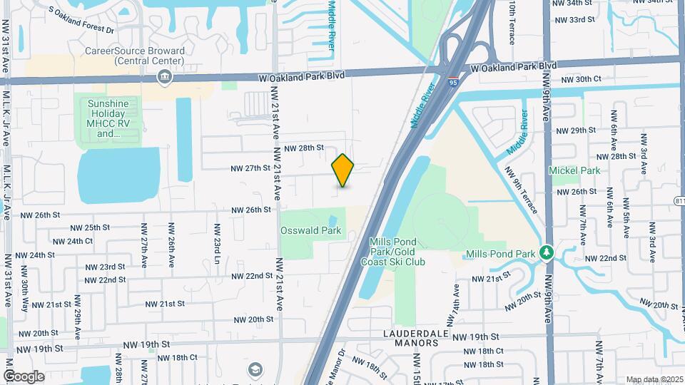 2620 NW 18th Ter Map and Location Details