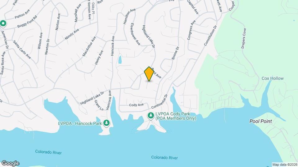 2903 Davis Cove Map and Location Details