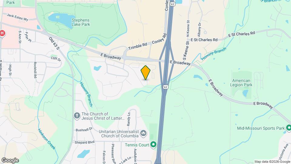 511 Columbia Dr Map and Location Details