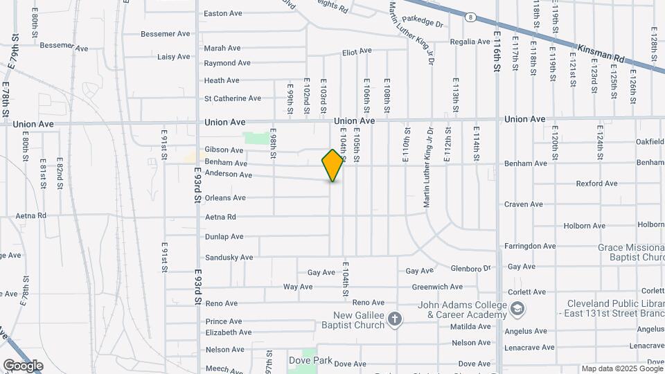 3611 E 103rd St Map and Location Details