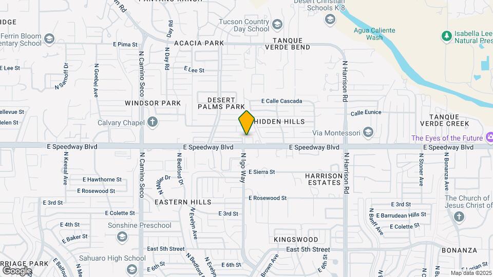 9104 E Esperanza Dr Map and Location Details