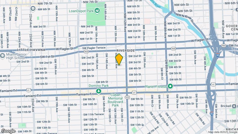 1261 SW 4th St Map and Location Details