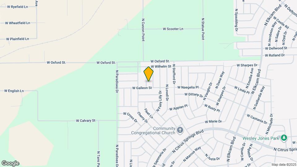 9809 N Santee Terrace Map and Location Details