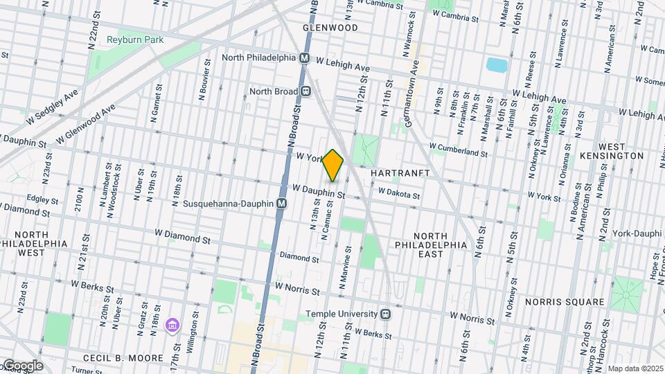 2311 N Camac St Map and Location Details