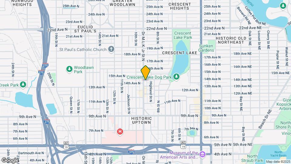 1321 Dr. Martin Luther King Jr St N Map and Location Details