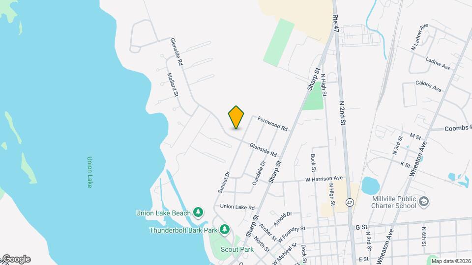 600 Glenside Rd Map and Location Details