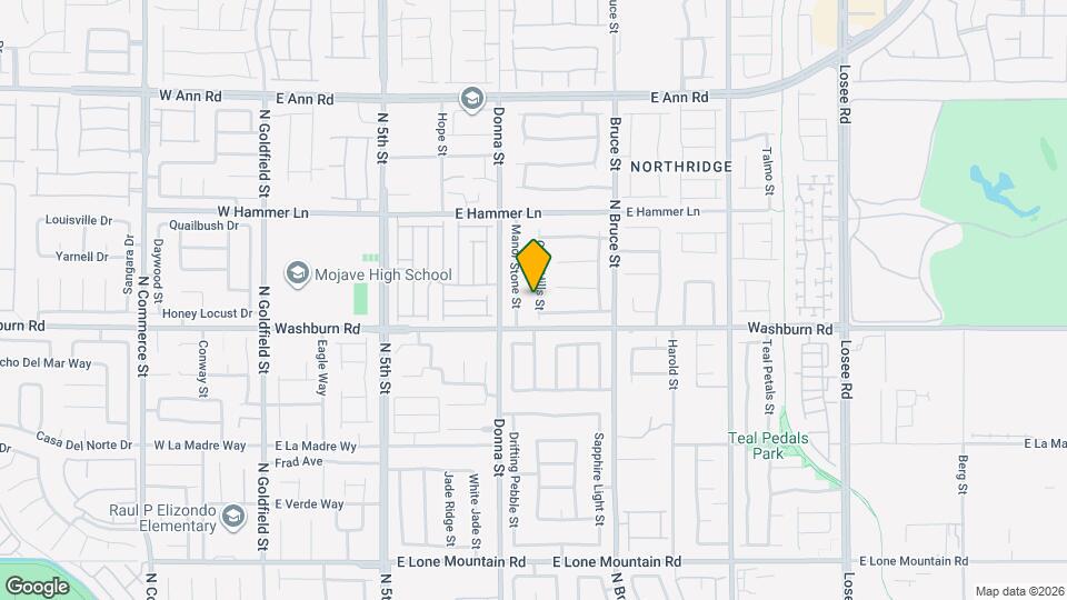 5221 Coral Hills St Map and Location Details