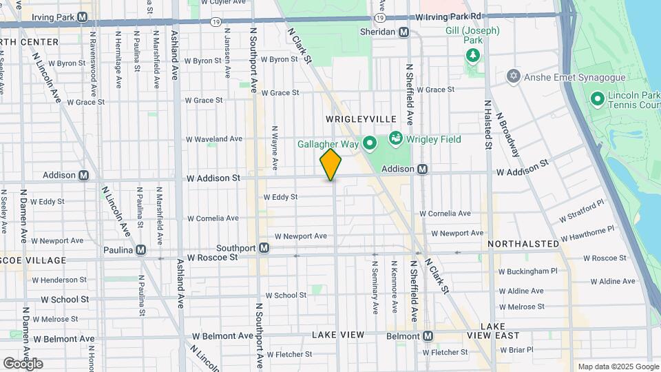 3548 N Racine Ave, Unit 1 Map and Location Details