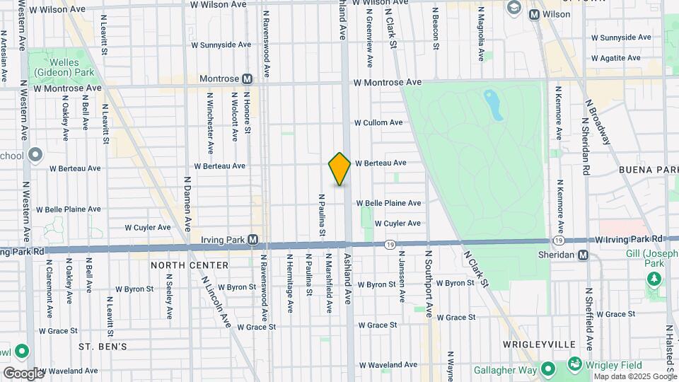 4118 N Ashland Ave-Unit -2 Map and Location Details