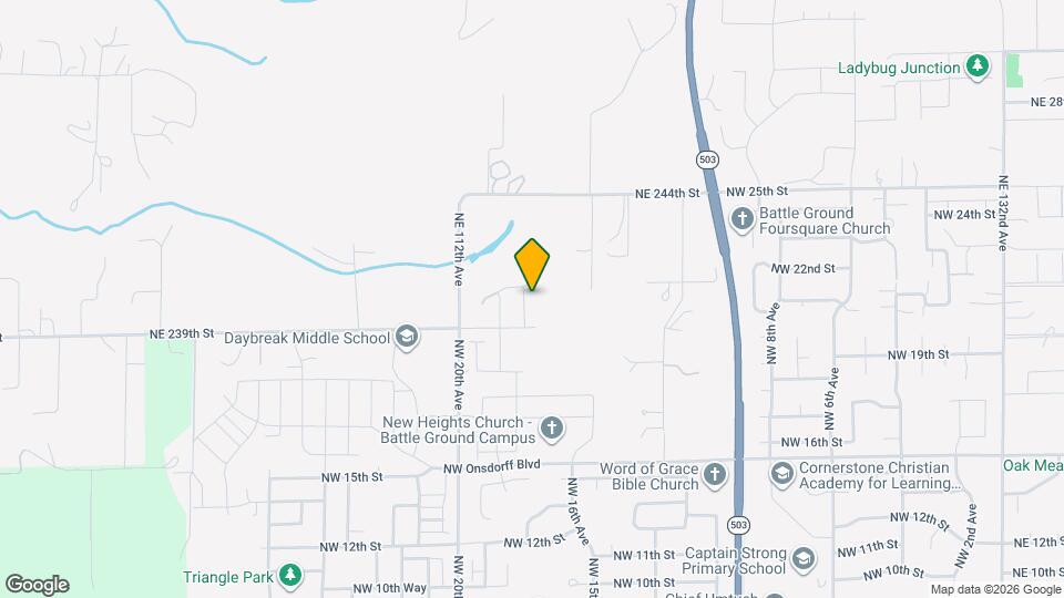 2115 NW 17th Pl Map and Location Details