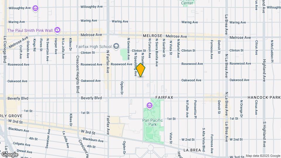 7661 Oakwood Ave Map and Location Details