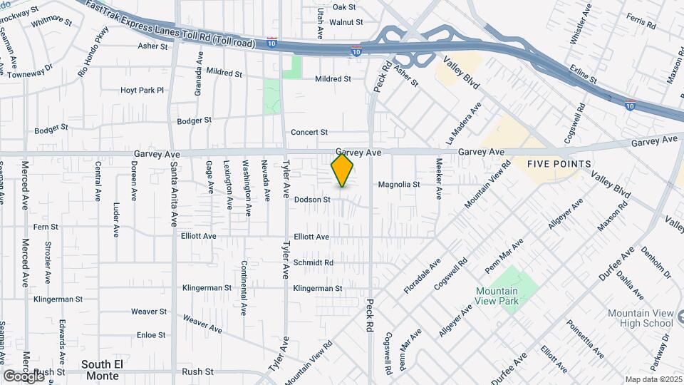 11149 Dodson St Map and Location Details