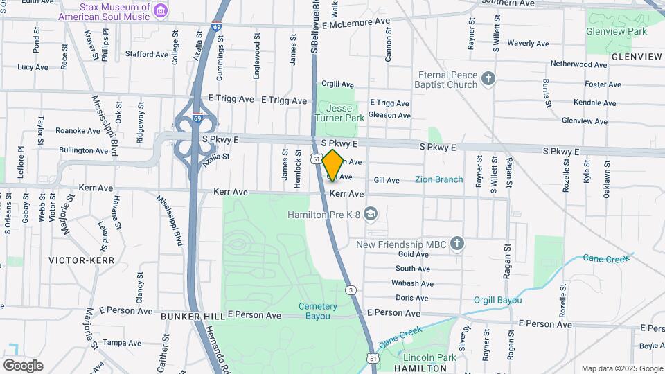 1252-1262 Kerr Ave Map and Location Details