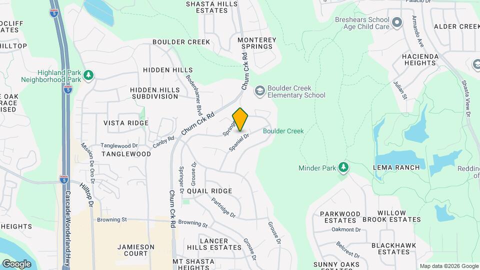 866 Spaniel Dr Map and Location Details