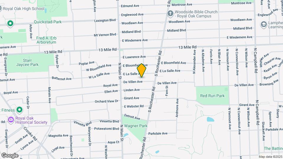 233 De Villen Ave Map and Location Details