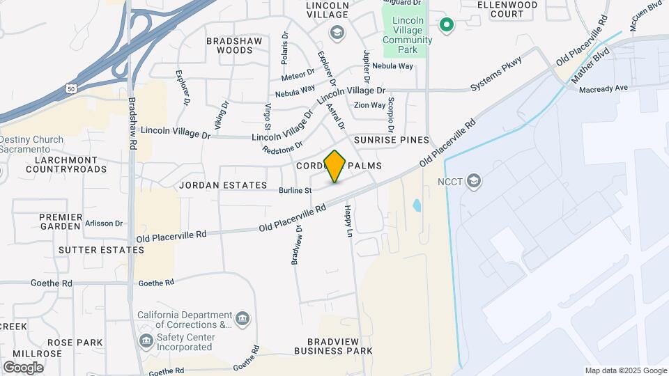 9926 Burline St Map and Location Details