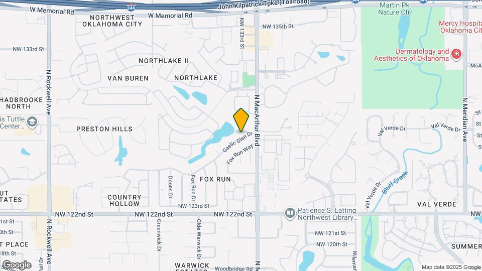 6001 Gaelic Glen Dr Map and Location Details