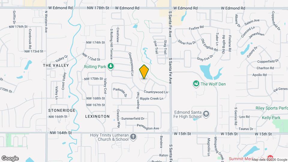 1104 S Hunters Glen Cir Map and Location Details