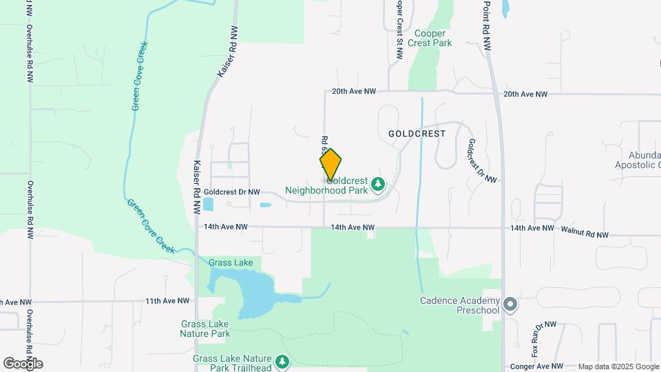 3928 Hillview Ct NW Map and Location Details