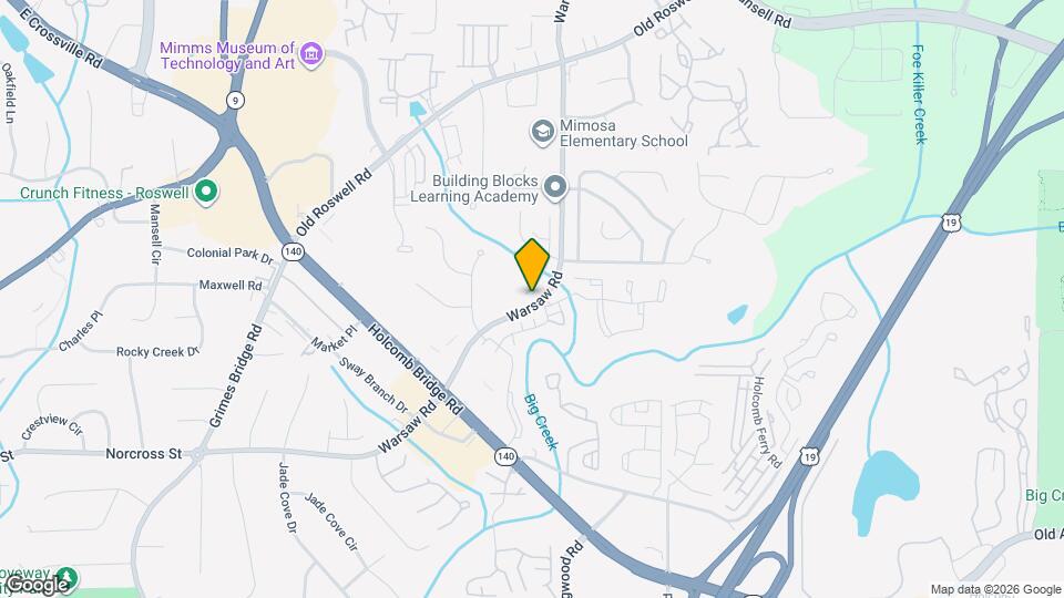 1252-1256 Warsaw Rd Map and Location Details