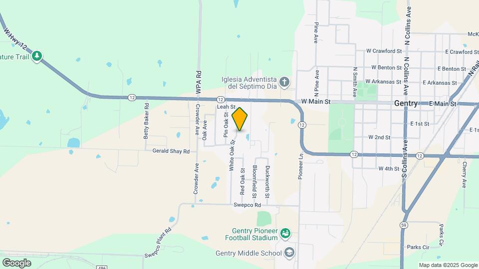 300 White Oak St Map and Location Details