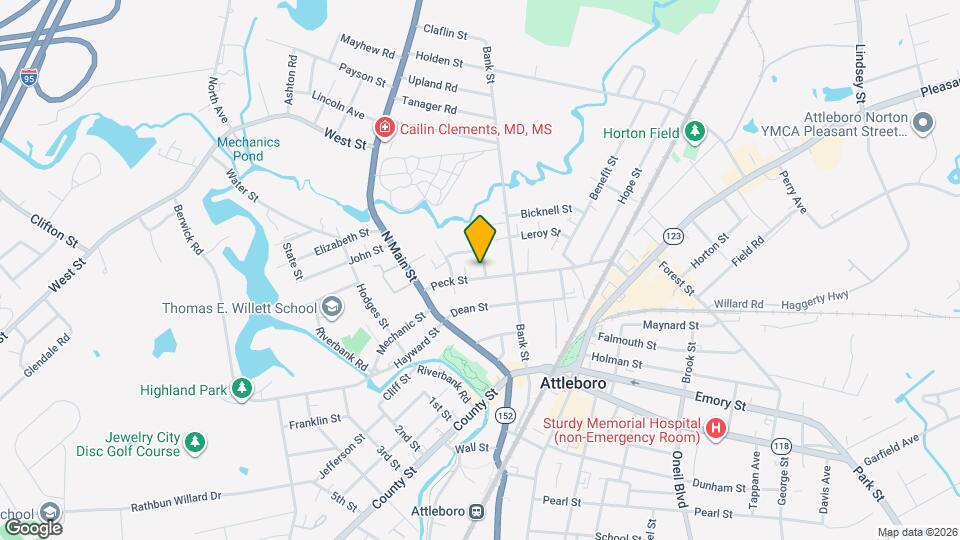 28 Peck St Map and Location Details