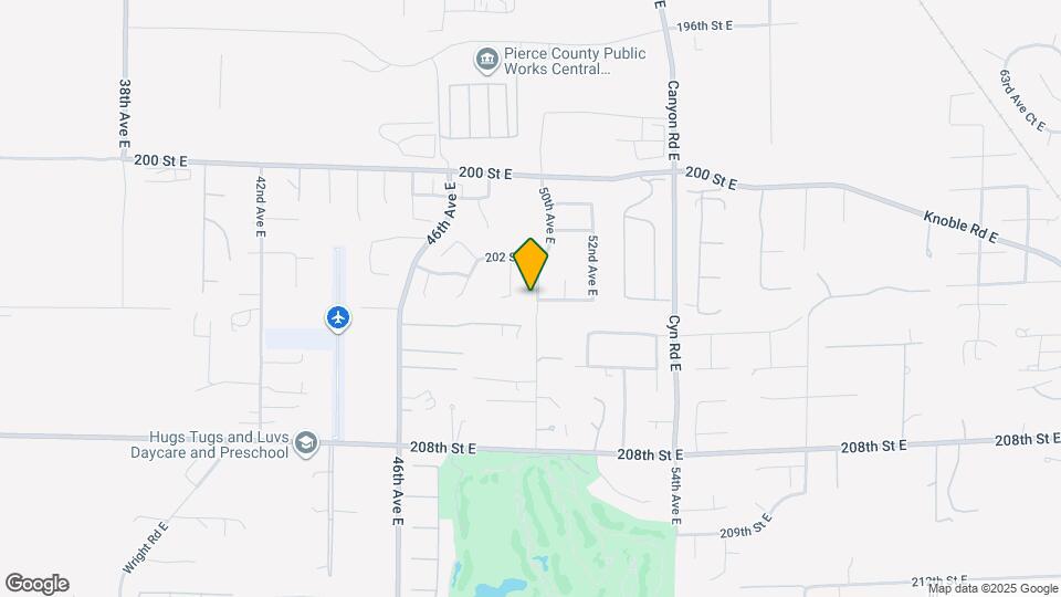 20316 50th Ave E Map and Location Details