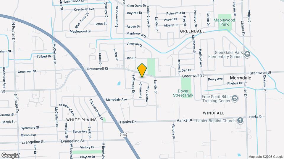 6819 Spring Dr Map and Location Details