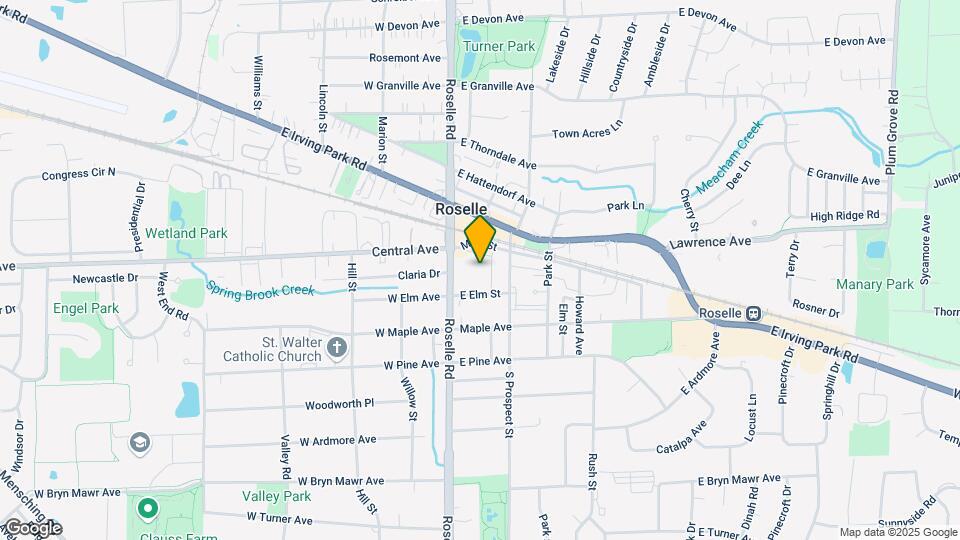 27 S Roselle Rd, Unit 2D Map and Location Details