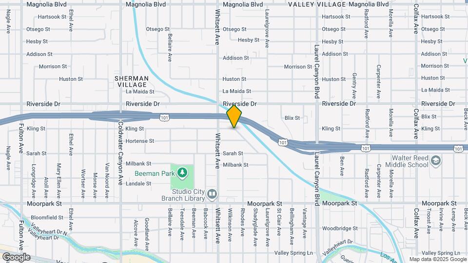 4675 Laurelgrove Ave Map and Location Details