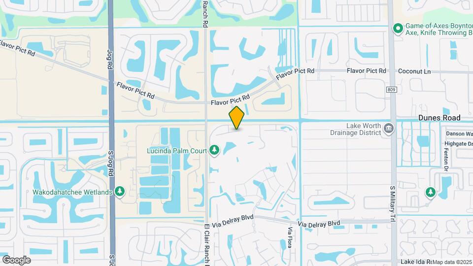 5826 Areca Palm Ct Map and Location Details