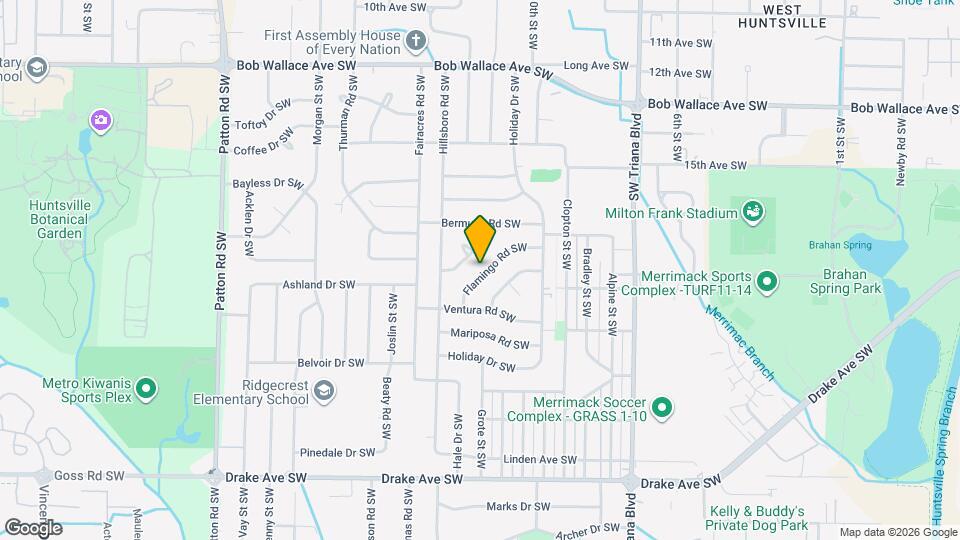 3524 Flamingo Rd SW Map and Location Details