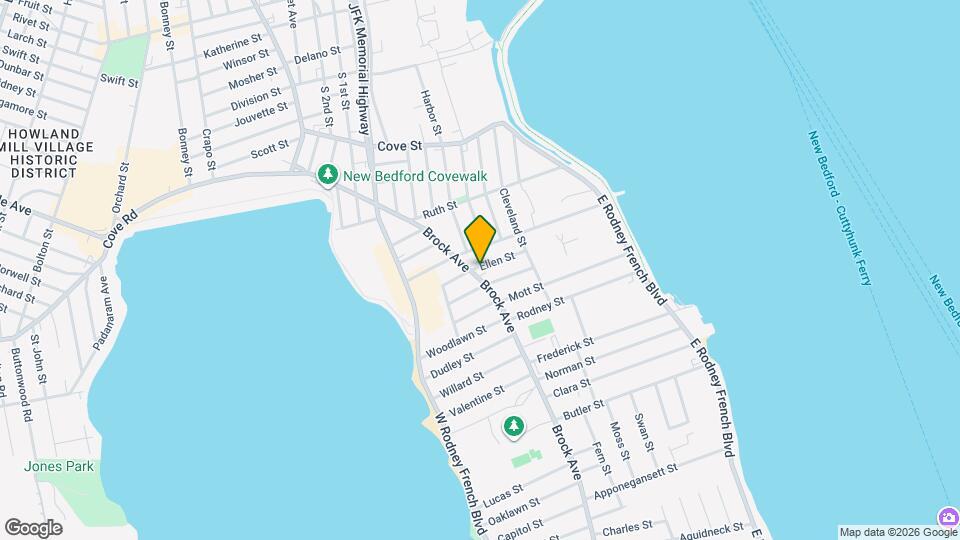 810 Brock Ave, Unit 3N Mapa y Detalles de la Ubicación